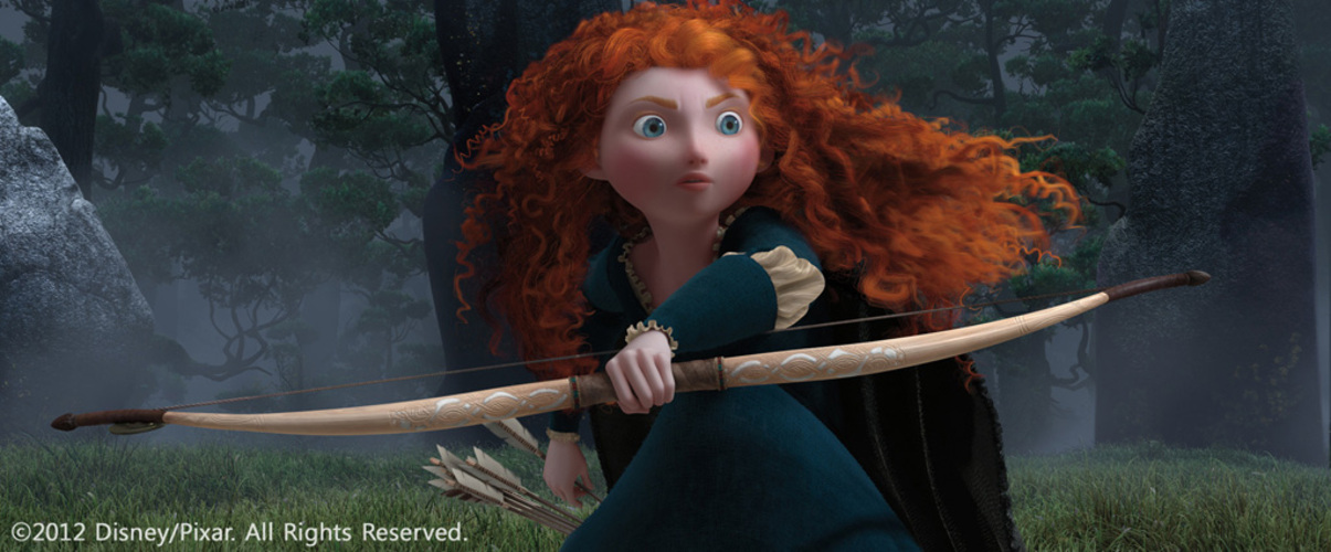 메리다와 마법의 숲 영화 한 장면